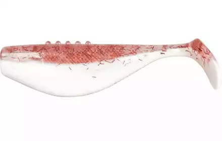 RIPPER DRAGON FATTY PRO 3,5&quot;/8,5CM 10SZT WHITE/CLEAR RED GLITTER CHE-FA35D-10-93 0