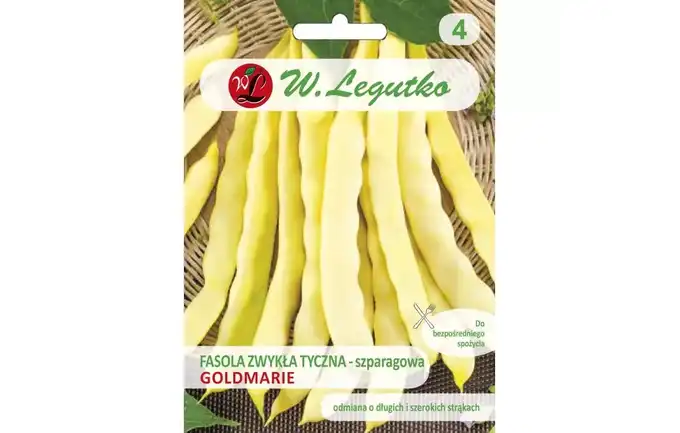 Nasiona Fasol Tyczna Goldmarie 10g Legutko Grc4