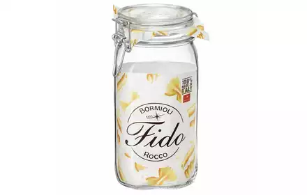 Słoik szklany z pokrywką Fido 1,5L Bormioli Rocco