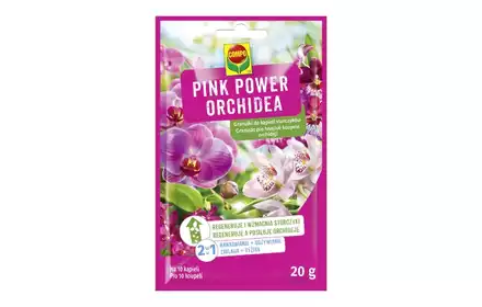 Pink power orchidea granulki do kąpieli storczyków 20g Compo