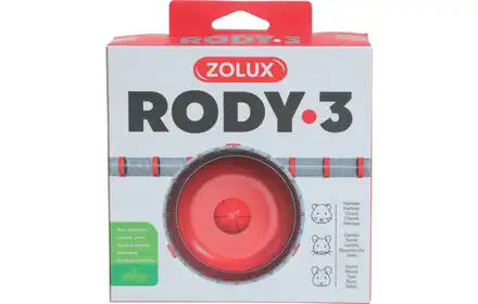 KOŁOWROTEK RODY 3 CZERWONY 206035 ZOLUX