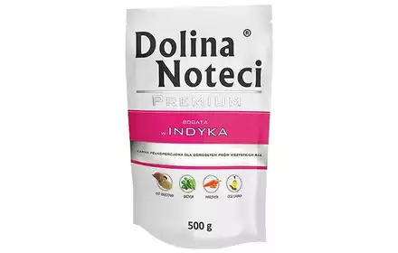 DOLINA NOTECI Premium karma dla psa Indyk 500g