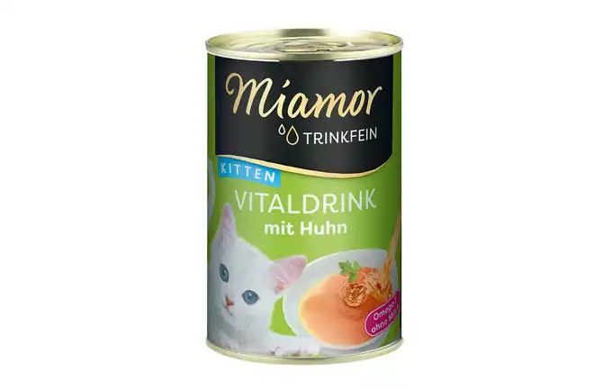 MIAMOR VITALDRINK KITTEN DLA KOCIĄT Z KURCZAKIEM 135ML