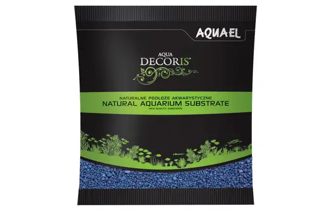 AQUAEL ŻWIREK DECORIS NIEBIESKI 1KG AQ121320 /15/