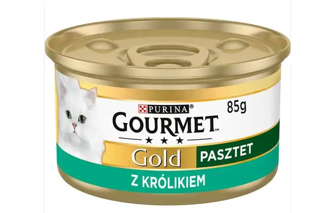 Purina Gourmet Gold Pasztet Z Królika 85g Karma Mokra Dla Kotów