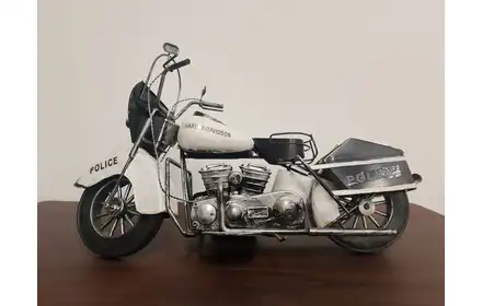 Replika Motocykl Police 25,5x40x17cm 98275