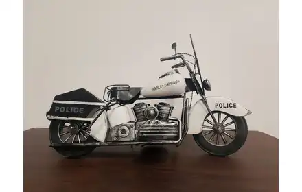 Replika Motocykl Police 25,5x40x17cm 98275