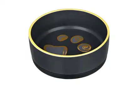 Miska ceramiczna z gumową podstawą, 0.75 l/ř 16 cm
