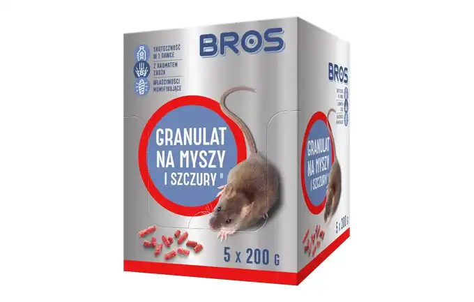 BROS-MY GRANULAT NA MYSZY I SZCZURY 200g