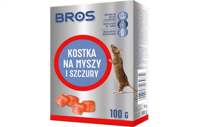 Bros-my kostka na myszy 12x100g