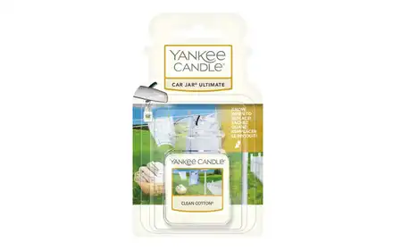 Yankee Candle Car Jar Ultimate Clean Cotton zapach do samochodu