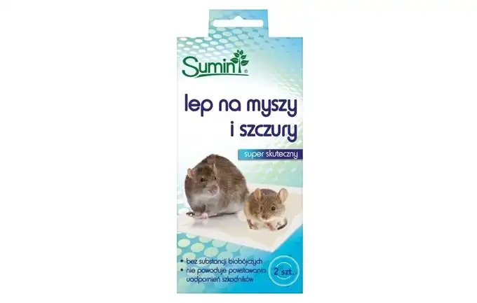 Sumin Lep Na Myszy I Szczury A-2 Szt./12szt