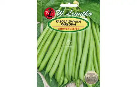 NASIONA - FASOLA SZPARAG. CROPPER TEEPEE 40G LEGUTKO GRC6