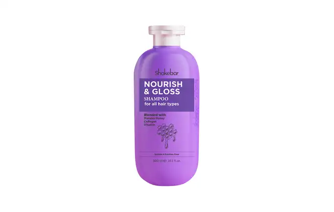 SHAKEBAR NOURISH&amp;GLOSS SZAMPON 300ML ODŻYWCZY